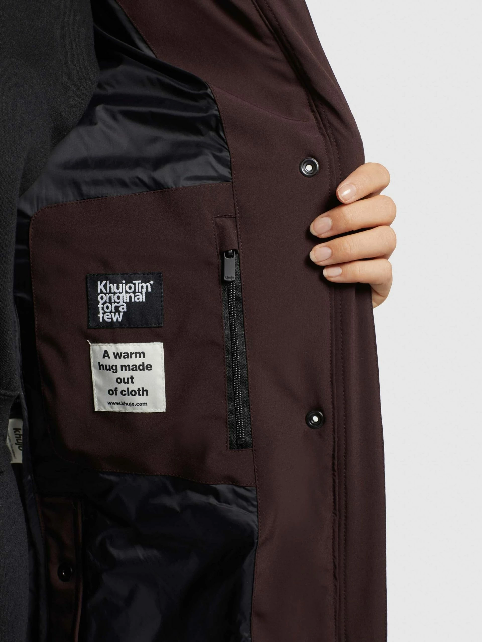 Khujo Overgangsfrakker Overgangsfrakke Namita Kvinder Vinrød 8 Khujo Overgangsfrakker Overgangsfrakke Namita Kvinder Vinrød - Image 8