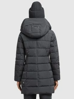 Khujo Korte Frakker Vinterfrakke Floyt Kvinder Mørkegrå -Khujo Salgsbutik 78e62d706734a4873964f02700310daa