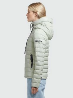 Khujo Overgangsjakker Overgangsjakke LOVINA4 Kvinder Grøn -Khujo Salgsbutik 7a988973a7899dd658e3a13d0a715305