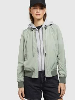 Khujo Overgangsjakker Overgangsjakke PERSEE Kvinder Pastelgrøn -Khujo Salgsbutik 7c4198f1d23ab1bae6ff6871437d7f40