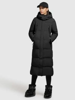 Khujo Overgangsfrakker Overgangsfrakke Melona Kvinder Sort -Khujo Salgsbutik 8d298777f2d691999e154d6d75a5d38f