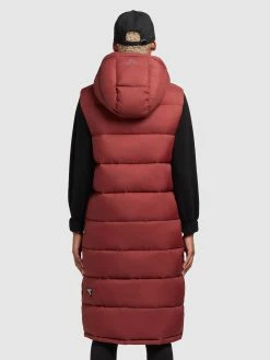 Khujo Veste Vest Magneta Kvinder Rustrød -Khujo Salgsbutik 8e7d5deb7709e844cd367bbb566344b2