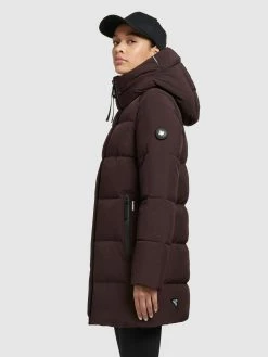 Khujo Korte Frakker Vinterfrakke Wente Kvinder Brombær -Khujo Salgsbutik 90710298534f4589fcc9d6338ee37453