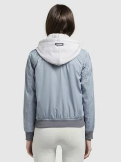 Khujo Overgangsjakker Overgangsjakke PERSEE Kvinder Lyseblå / Grå -Khujo Salgsbutik 90e7e2dd906b46b06d158f4b6beef28d