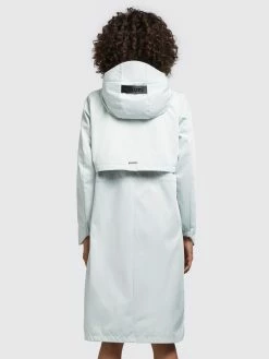 Khujo Overgangsfrakker Overgangsfrakke Jomana Kvinder Pastelblå -Khujo Salgsbutik 9732560018b9a1ddb6c9e72dcc43c9fa