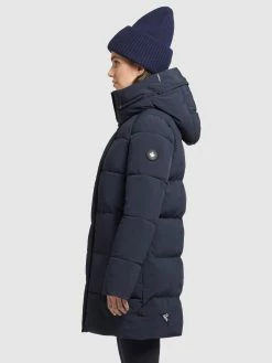 Khujo Korte Frakker Vinterfrakke Wente Kvinder Mørkeblå -Khujo Salgsbutik 9a3a6bee640f0972ce95e9688bc031a6