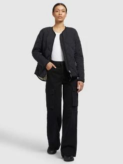 Khujo Overgangsjakker Overgangsjakke ALMA Kvinder Sort -Khujo Salgsbutik 9df471971768f3370a5137b73249a5f8