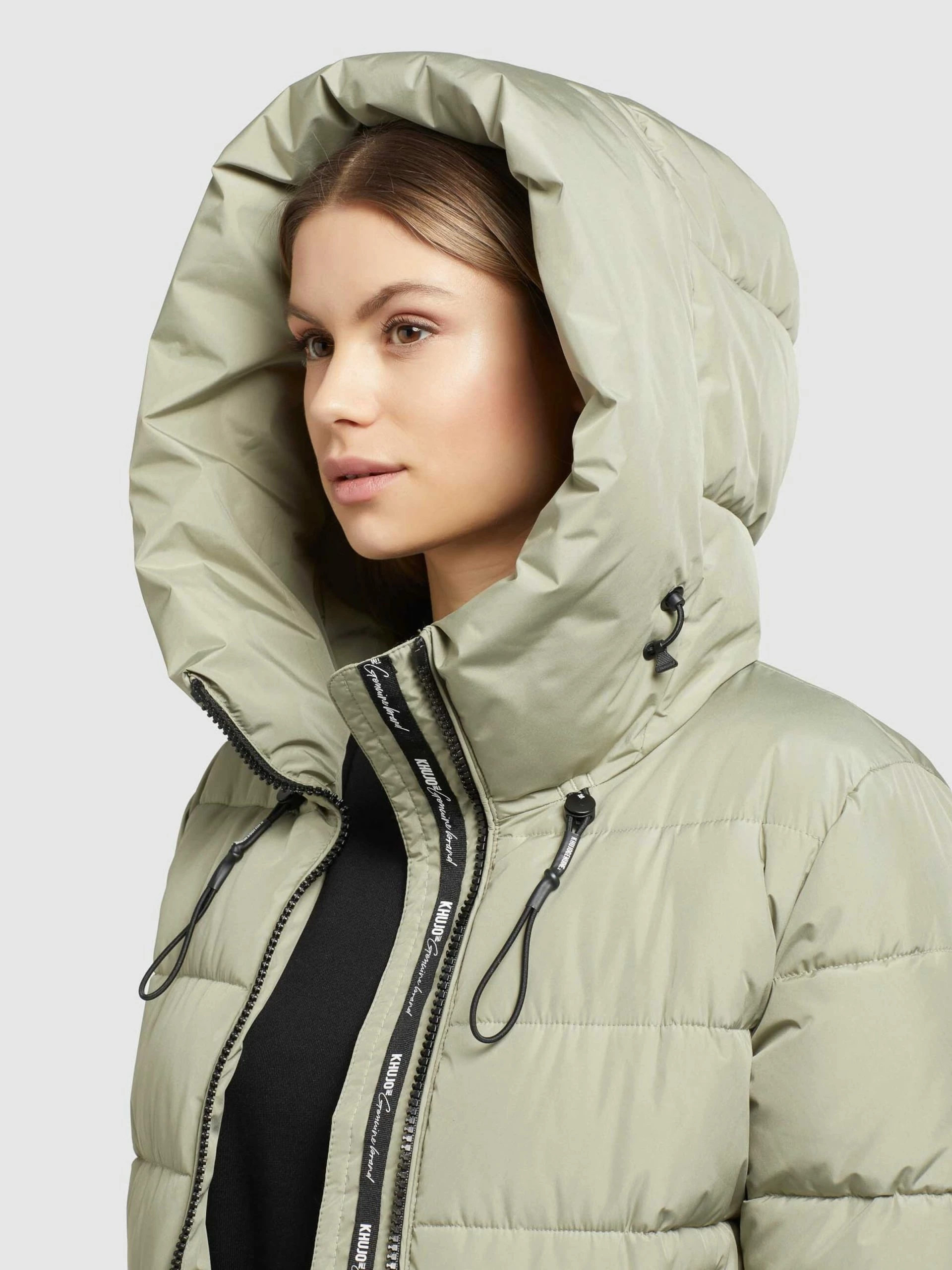 Khujo Vinterfrakker Vinterfrakke Jilias 3 Kvinder Oliven 9 Khujo Vinterfrakker Vinterfrakke Jilias 3 Kvinder Oliven - Image 9