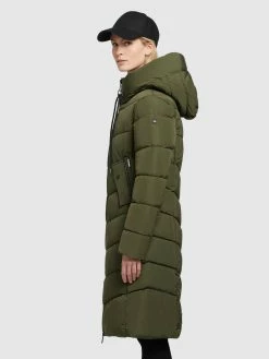 Khujo Overgangsfrakker Overgangsfrakke Klayd Kvinder Oliven -Khujo Salgsbutik a23f34cb0b6bc72b4fcc9d8234ca520e