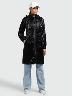 Khujo Overgangsfrakker Overgangsfrakke Marthe Kvinder Sort -Khujo Salgsbutik a67dbcc1fea4b151b23a8bcae6c18175