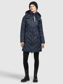 Khujo Overgangsfrakker Overgangsfrakke Aneth Kvinder Navy -Khujo Salgsbutik a81b17579e1c33cd94aa062d202504d2