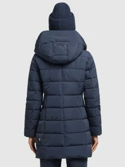 Khujo Korte Frakker Vinterfrakke Floyt Kvinder Mørkeblå -Khujo Salgsbutik ad476aff2bdeb4ab320d7394fd3d6330