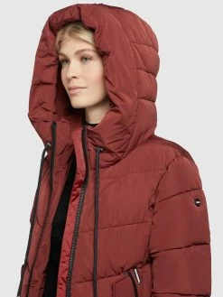 Khujo Overgangsfrakker Overgangsfrakke Klayd Kvinder Mørkerød -Khujo Salgsbutik af1567461f2f2ed4946235a867e53a06