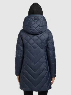 Khujo Overgangsfrakker Overgangsfrakke Aneth Kvinder Navy -Khujo Salgsbutik afca6516853b140d58a80b71937f353a