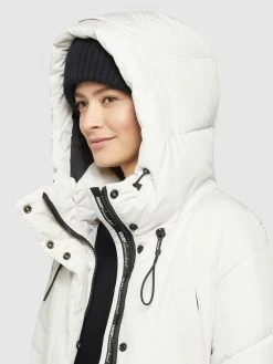 Khujo Vinterfrakker Vinterfrakke Elvita Kvinder Offwhite -Khujo Salgsbutik b191c5ddcd3cf0594cbd83cde60ec873