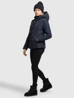 Khujo Overgangsjakker Overgangsjakke Stern Kvinder Mørkeblå -Khujo Salgsbutik b1b2420578547adb2afff6d906f8be3a