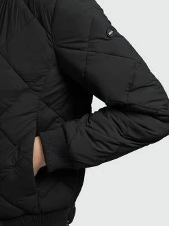 Khujo Overgangsjakker Overgangsjakke Leona Kvinder Sort -Khujo Salgsbutik b3b1aa3f958b40475df25ba1c909274b