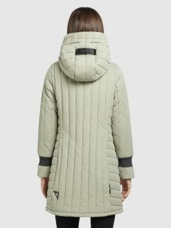 Khujo Overgangsfrakker Overgangsfrakke Jerry Kvinder Mint -Khujo Salgsbutik b817ddfe98e767d9eb1653d3f0c29f0b