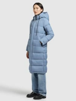 Khujo Vinterfrakker Vinterfrakke Julina Kvinder Lyseblå -Khujo Salgsbutik b87132c8438006167888792e50275165