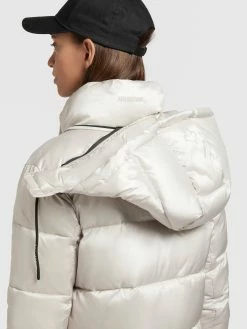 Khujo Vinterjakker Vinterjakke Evona Kvinder Perlehvid -Khujo Salgsbutik b8eb8c7e07590fe804b8e24d90110f76