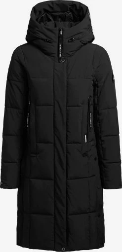 Khujo Overgangsfrakker Overgangsfrakke Namita Kvinder Sort