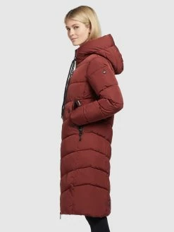 Khujo Overgangsfrakker Overgangsfrakke Klayd Kvinder Mørkerød -Khujo Salgsbutik c1823b7af67ed1752bf64842fef6524b