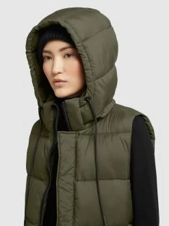 Khujo Veste Vest Eden Kvinder Khaki -Khujo Salgsbutik c41c4bcaf14a02263770ff1ffe876720