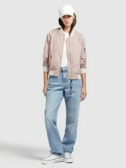 Khujo Overgangsjakker Overgangsjakke STENCE Kvinder Lyserød -Khujo Salgsbutik c588fe5f08ff64b4613321cf45996931