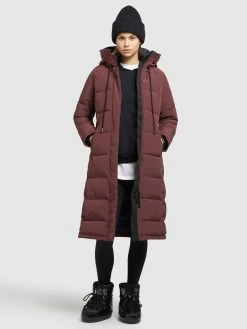 Khujo Vinterfrakker Vinterfrakke Rugg Kvinder Carminrød -Khujo Salgsbutik c6da29c5b4c3c341faa3c5f87253d8ee