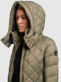 Khujo Overgangsfrakker Overgangsfrakke Aneth Kvinder Khaki -Khujo Salgsbutik d1101ba0bb1737c14631085b0fe28e76