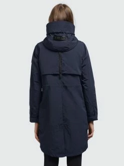 Khujo Overgangsfrakker Overgangsfrakke Adda2 Kvinder Mørkeblå -Khujo Salgsbutik d164adca43b7022bd787ba82c2807c4c