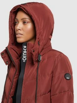 Khujo Vinterfrakker Vinterfrakke Huba Kvinder Carminrød -Khujo Salgsbutik d914fa49ca464398523789cdb1b0905d