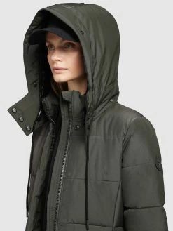 Khujo Vinterfrakker Vinterfrakke Cliv Kvinder Mørkegrøn -Khujo Salgsbutik dd2014542d8fb144b58b685073fbe028