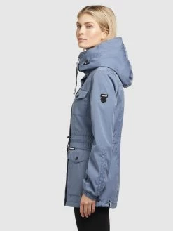 Khujo Parka Overgangsparka ELST Kvinder Blå -Khujo Salgsbutik e0929637cd576a68cc3a81321bb233ce
