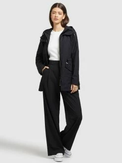 Khujo Parka Overgangsparka FELINA Kvinder Sort -Khujo Salgsbutik e09ccb301ace4c040839d848da601d0f