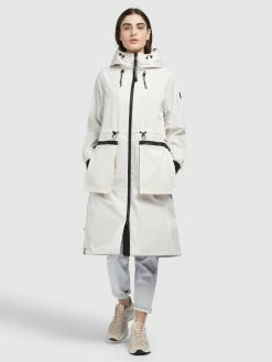 Khujo Overgangsfrakker Overgangsfrakke Paxi Kvinder Hvid -Khujo Salgsbutik e0fd1a28c77a4698d62721b36a6d2b4c