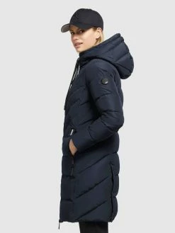 Khujo Overgangsfrakker Overgangsfrakke Mugg Kvinder Navy -Khujo Salgsbutik e58861e516853078909e58f291e4f631