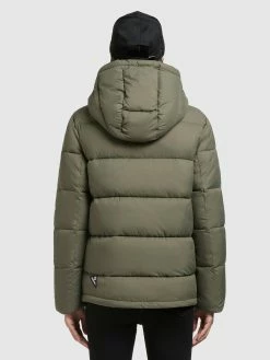 Khujo Vinterjakker Vinterjakke Evona Kvinder Khaki -Khujo Salgsbutik e94175515e5d480094868bbf8cf5bf61