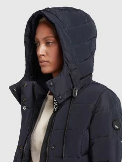 Khujo Korte Frakker Vinterfrakke Cups Kvinder Marin -Khujo Salgsbutik ef2b7db6b528806c5a412e4cdcbe8b1d