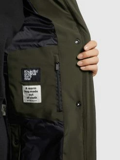 Khujo Overgangsfrakker Overgangsfrakke Namita Kvinder Mørkegrøn -Khujo Salgsbutik f12c6eee1bb857a90f14404db6abe248