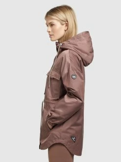 Khujo Overgangsjakker Overgangsjakke PRAYATA Kvinder Brun -Khujo Salgsbutik f31f79002e37ec28e27a57a719621823