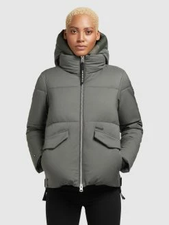 Khujo Vinterjakker Vinterjakke Japura 2 Kvinder Khaki -Khujo Salgsbutik f5553c2cdd7211de7c7f26bd9b10adee