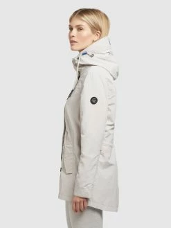Khujo Overgangsjakker Overgangsjakke CAIMA Kvinder Lysegrå -Khujo Salgsbutik f581aa1dc0f47deb97f733f26f556532