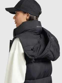 Khujo Veste Vest Magneta Kvinder Sort -Khujo Salgsbutik f938d782d1cca5011efc5bd3e3113cd5