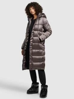 Khujo Vinterfrakker Vinterfrakke Julina Kvinder Taupe -Khujo Salgsbutik fe0446afb6d3d4fc2b8e48a5e58e08d7