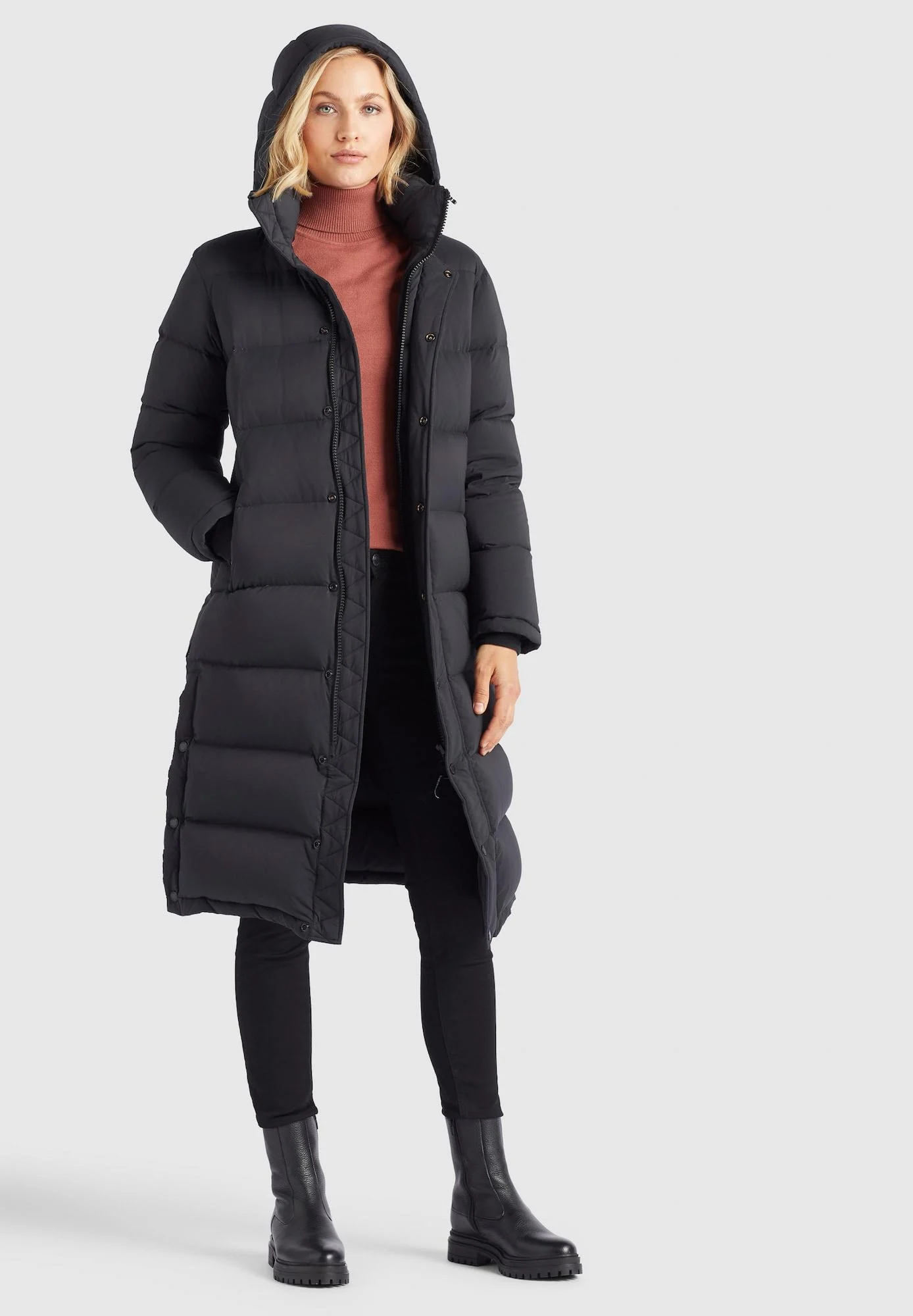 Khujo Salgsbutik -Khujo Salgsbutik khujo black Mantel FEODORA